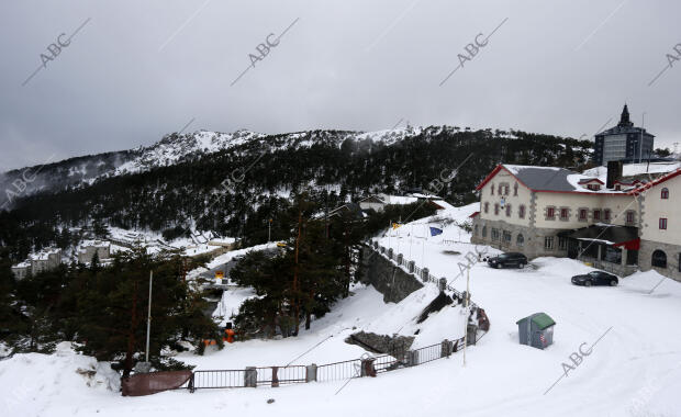 reportaje de la nieve en Distintas Zonas de la Sierra de Madrid foto Jaime...