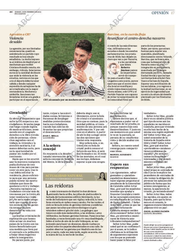 ABC MADRID 15-02-2014 página 17