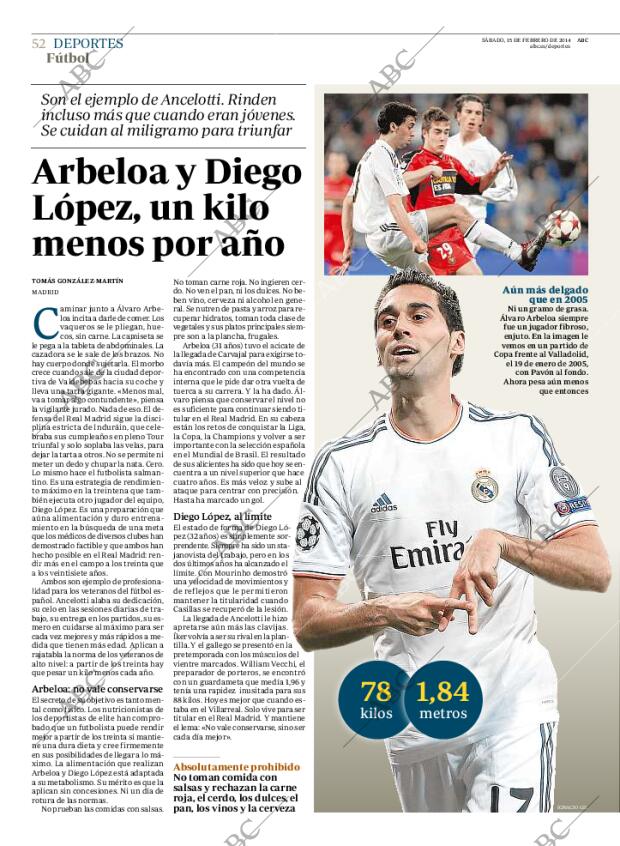 ABC MADRID 15-02-2014 página 52