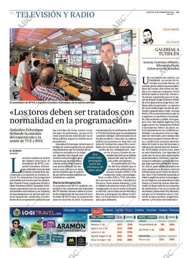 ABC MADRID 18-02-2014 página 78