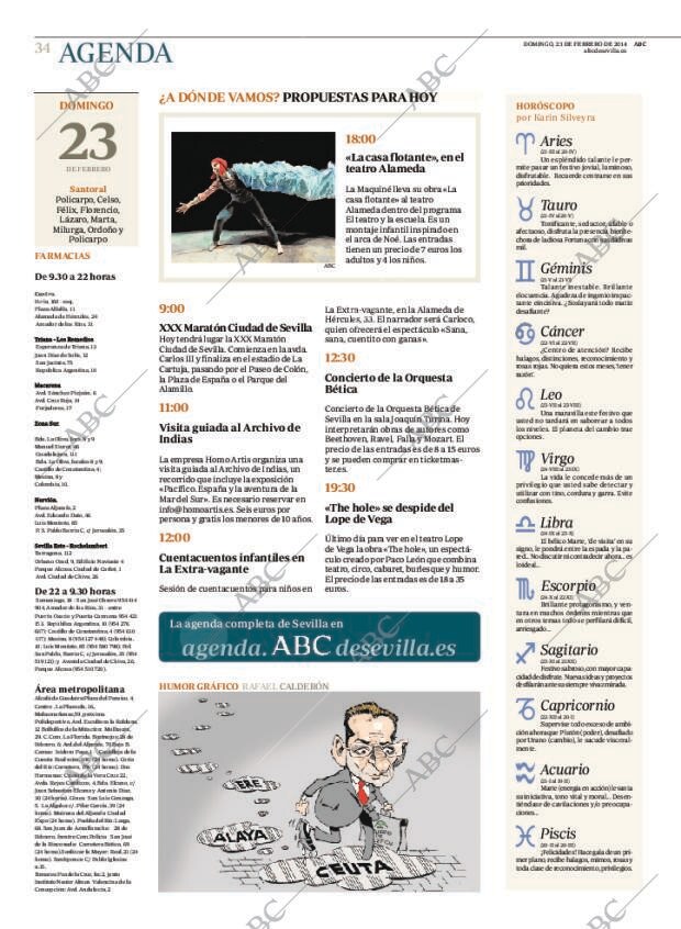 ABC SEVILLA 23-02-2014 página 34