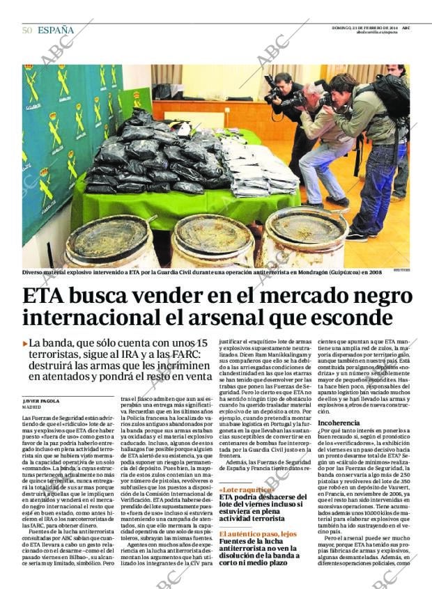 ABC SEVILLA 23-02-2014 página 50