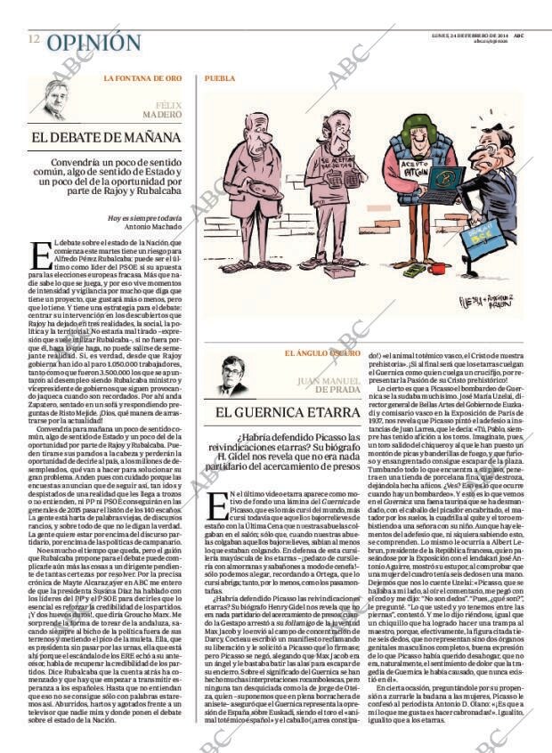 ABC MADRID 24-02-2014 página 12