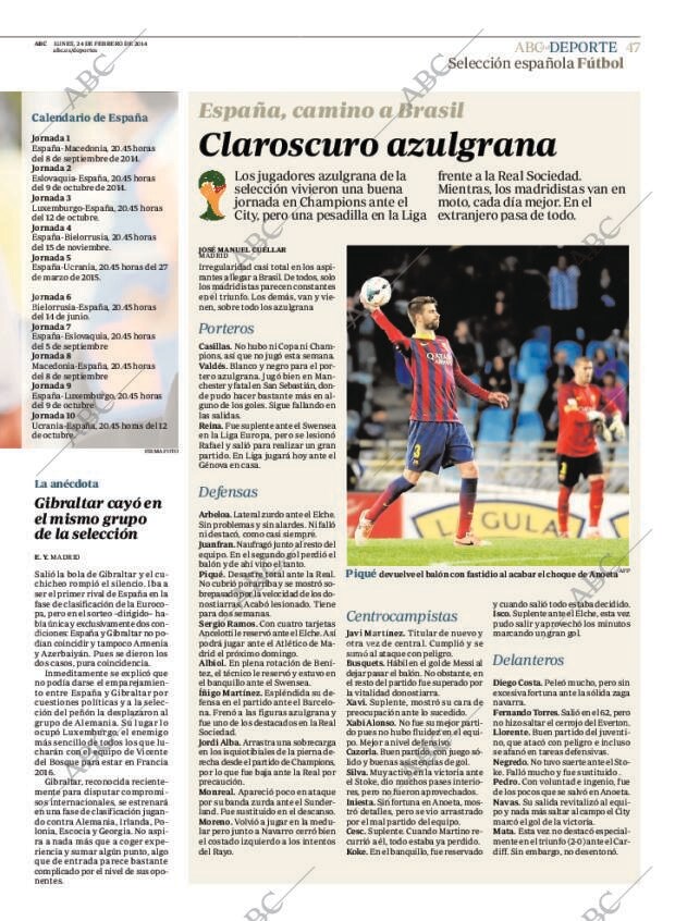 ABC MADRID 24-02-2014 página 47