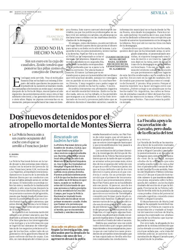 ABC SEVILLA 25-02-2014 página 23