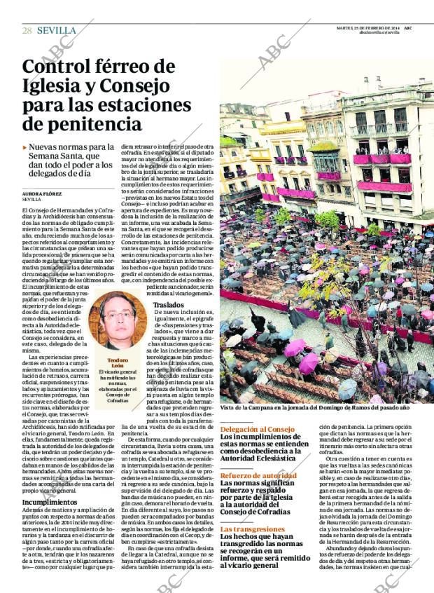 ABC SEVILLA 25-02-2014 página 28
