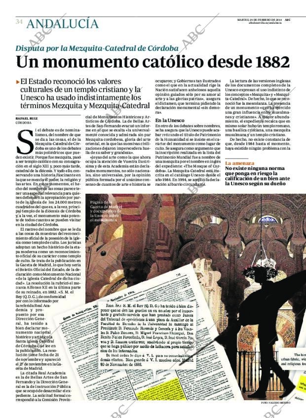 ABC SEVILLA 25-02-2014 página 34