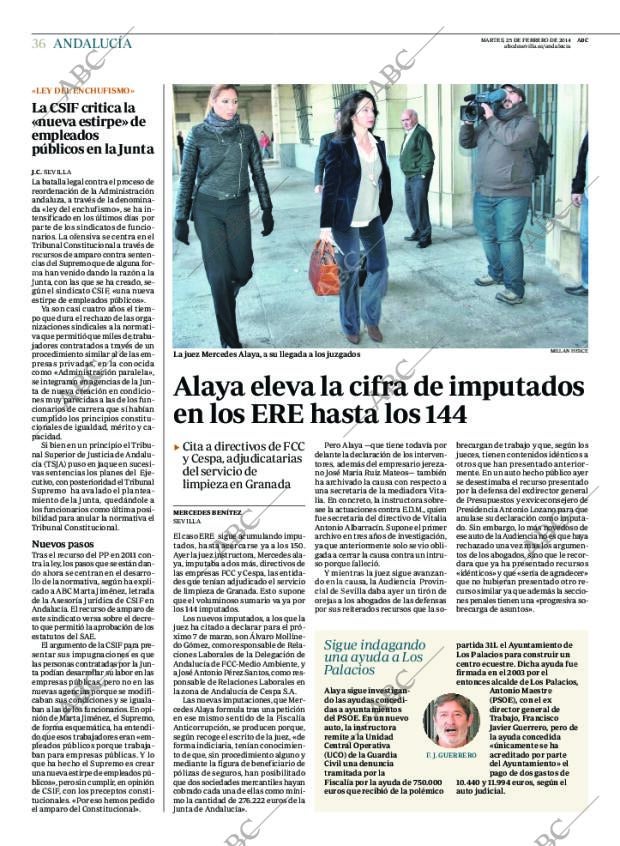 ABC SEVILLA 25-02-2014 página 36