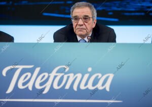 César Alierta presenta los resultados de Telefónica de 2013