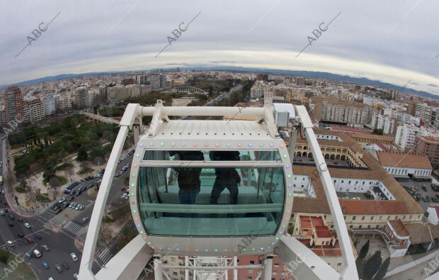 Vistas desde la Noria-"mirador de Valencia