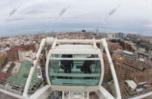 Vistas desde la Noria-"mirador de Valencia