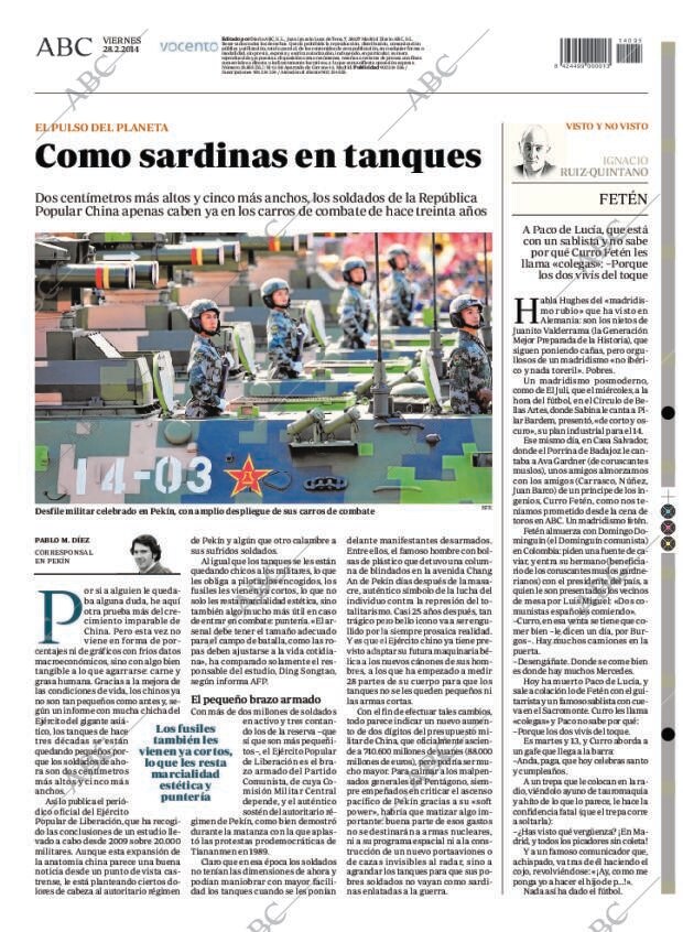 ABC MADRID 28-02-2014 página 104