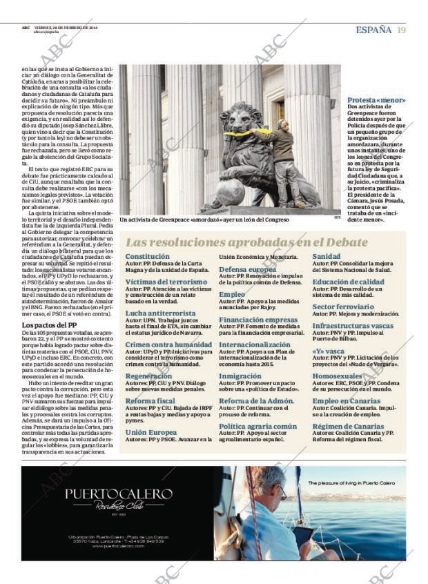 ABC MADRID 28-02-2014 página 19