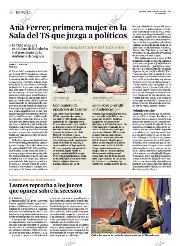 ABC MADRID 28-02-2014 página 26