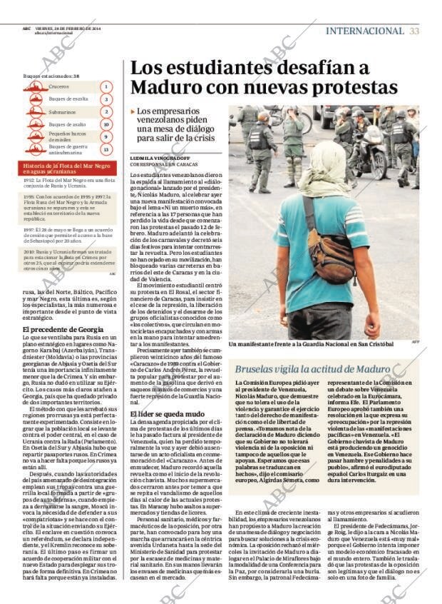ABC MADRID 28-02-2014 página 33