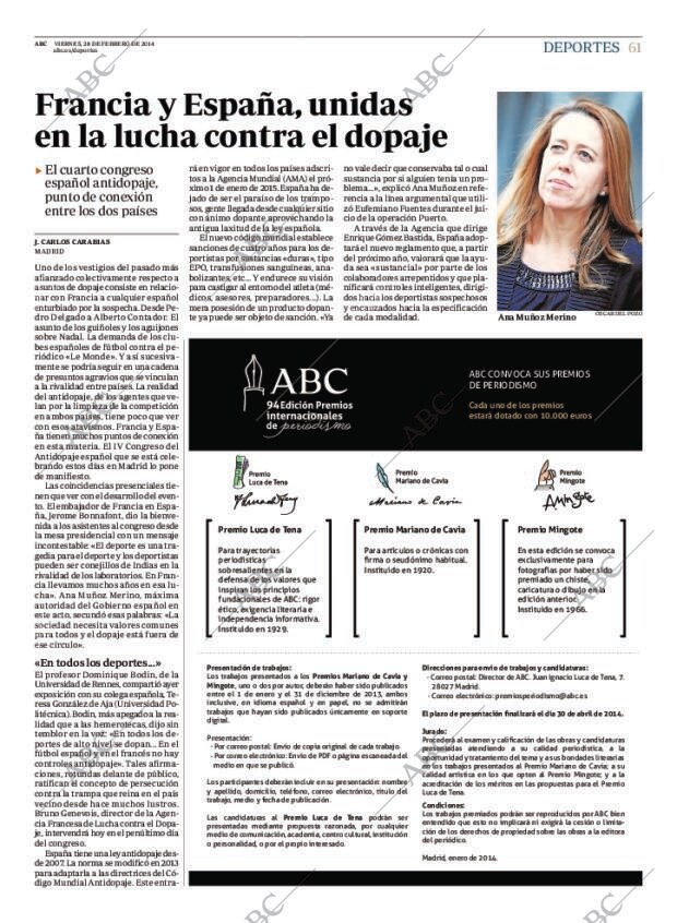 ABC MADRID 28-02-2014 página 61
