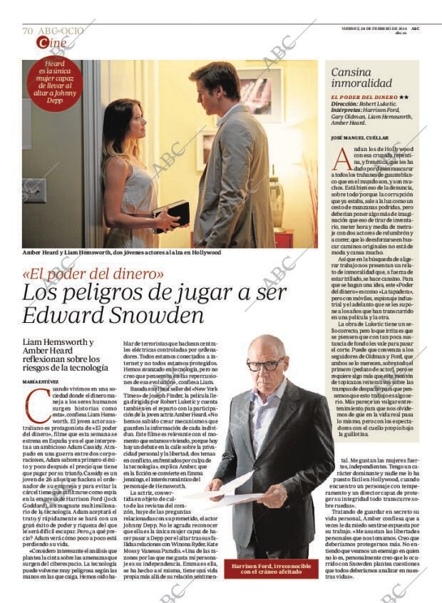 ABC MADRID 28-02-2014 página 70