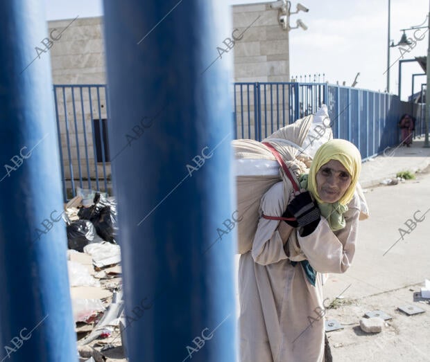 Frontera con Marruecos en Beni Ensar