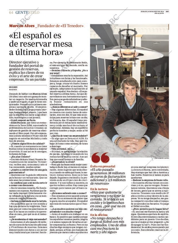 ABC MADRID 08-03-2014 página 64