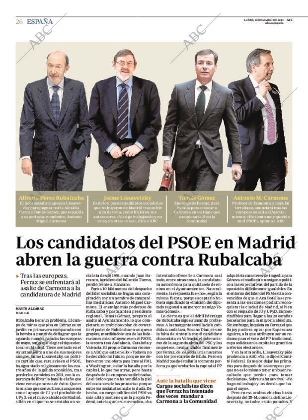 ABC MADRID 10-03-2014 página 26