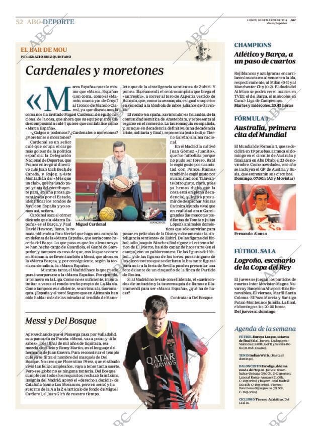 ABC MADRID 10-03-2014 página 52