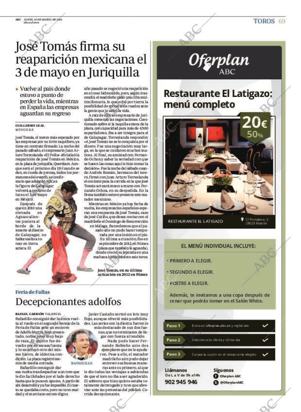 ABC MADRID 10-03-2014 página 69