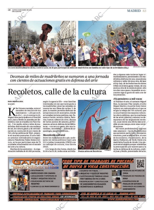 ABC MADRID 10-03-2014 página 83
