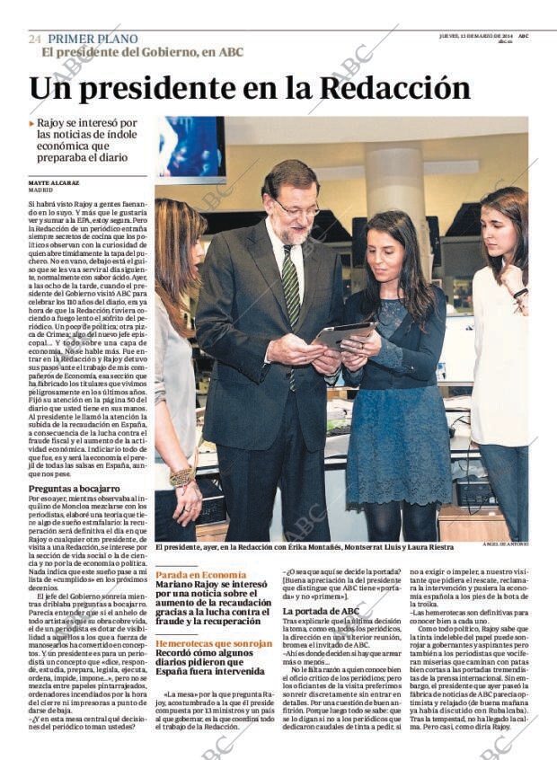 ABC MADRID 13-03-2014 página 24