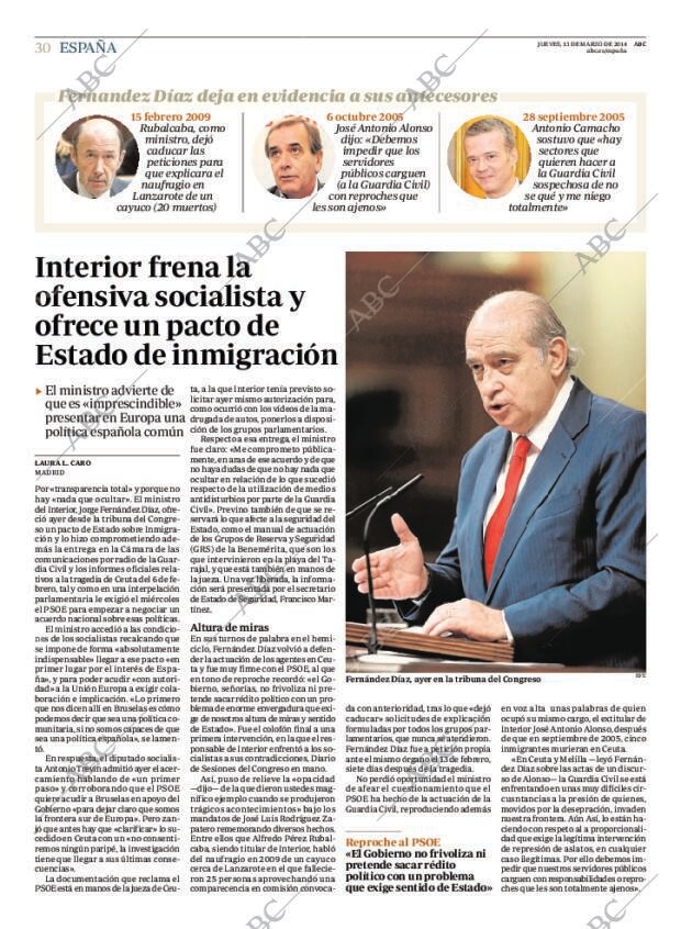 ABC MADRID 13-03-2014 página 30