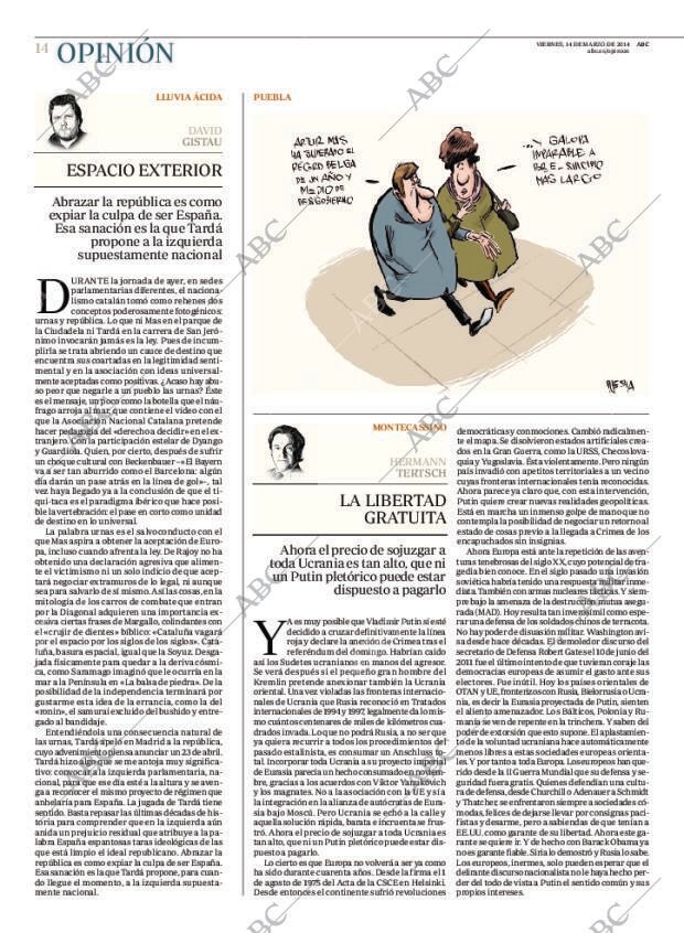 ABC MADRID 14-03-2014 página 14
