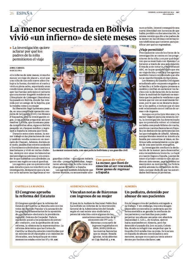 ABC MADRID 14-03-2014 página 26