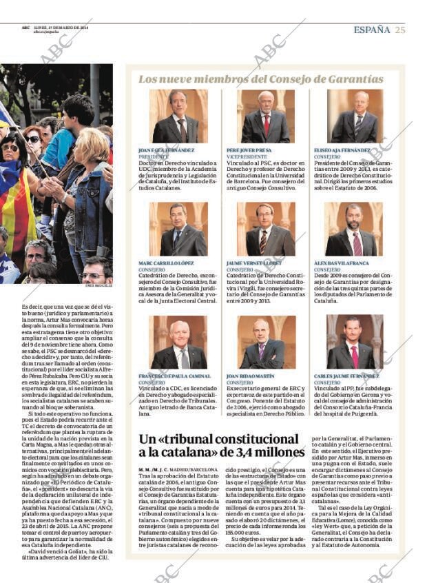 ABC MADRID 17-03-2014 página 25