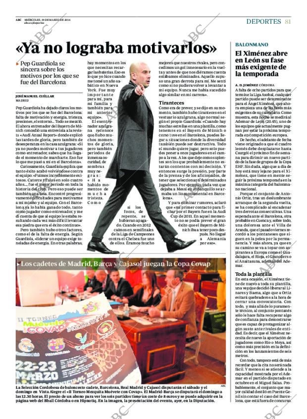 ABC CORDOBA 19-03-2014 página 81