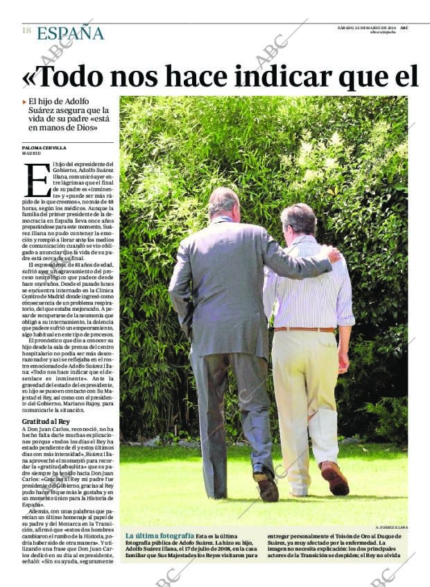 ABC MADRID 22-03-2014 página 18