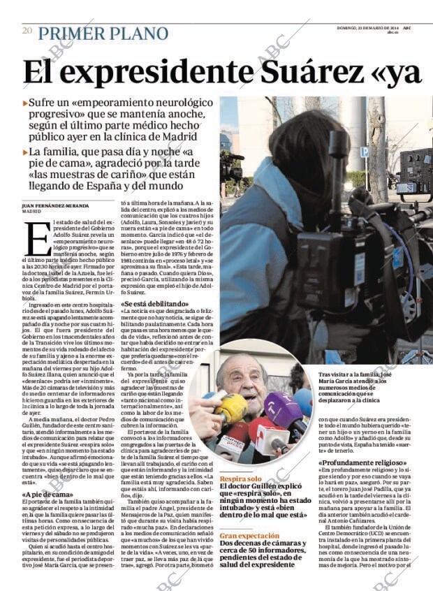 ABC MADRID 23-03-2014 página 20