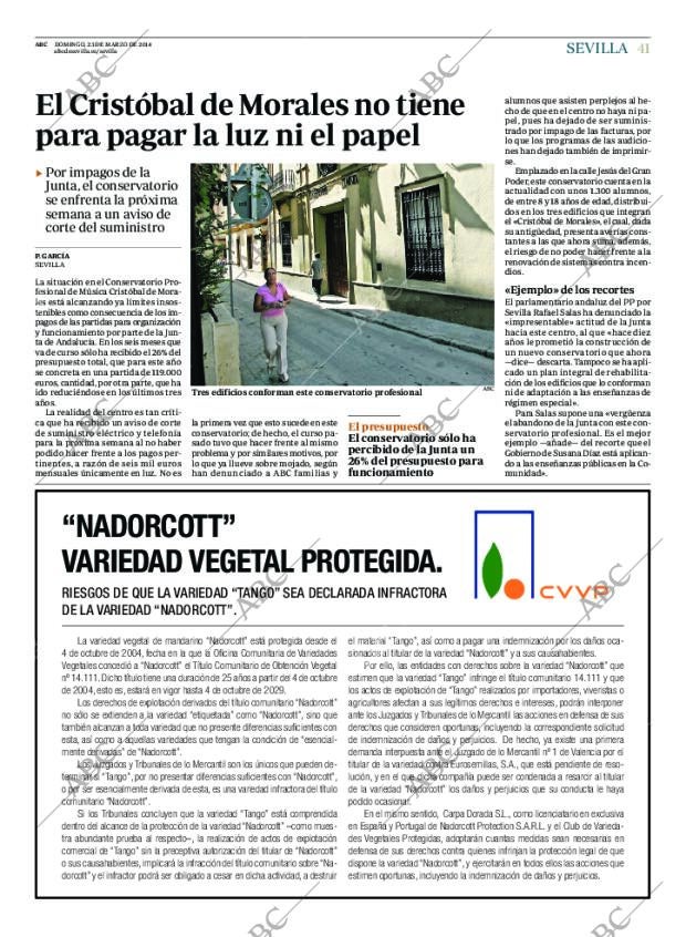 ABC SEVILLA 23-03-2014 página 41