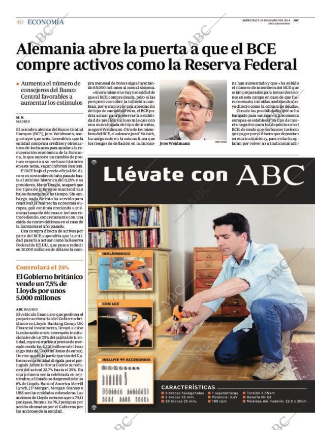 ABC MADRID 26-03-2014 página 40