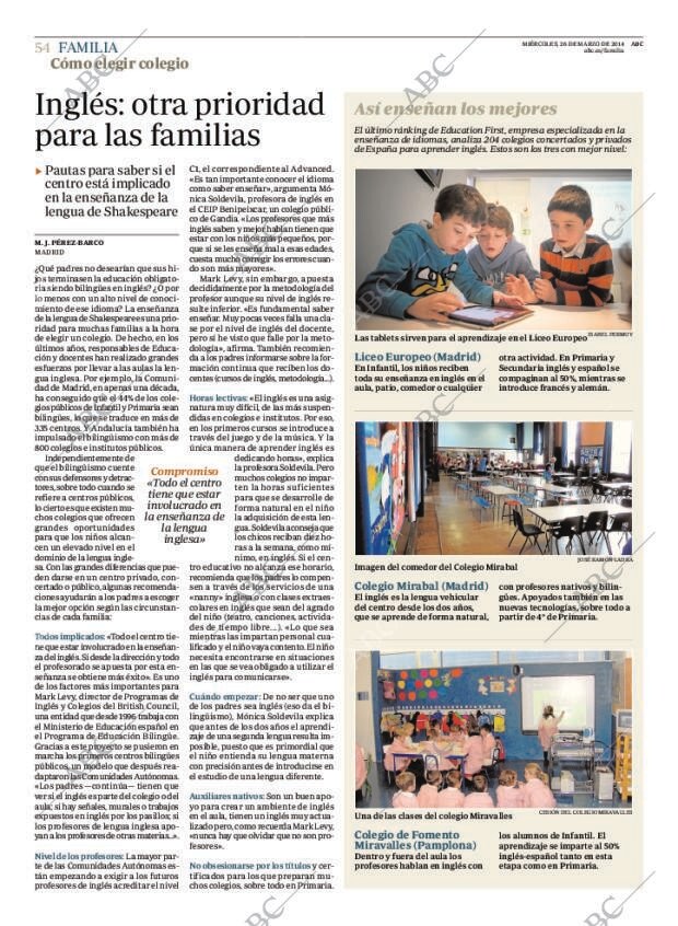 ABC MADRID 26-03-2014 página 54