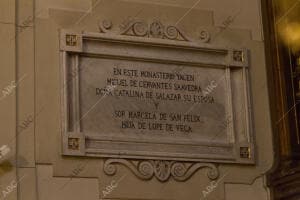 Iglesia de las Trinitarias donde se buscan los restos mortales de Cervantes Foto...