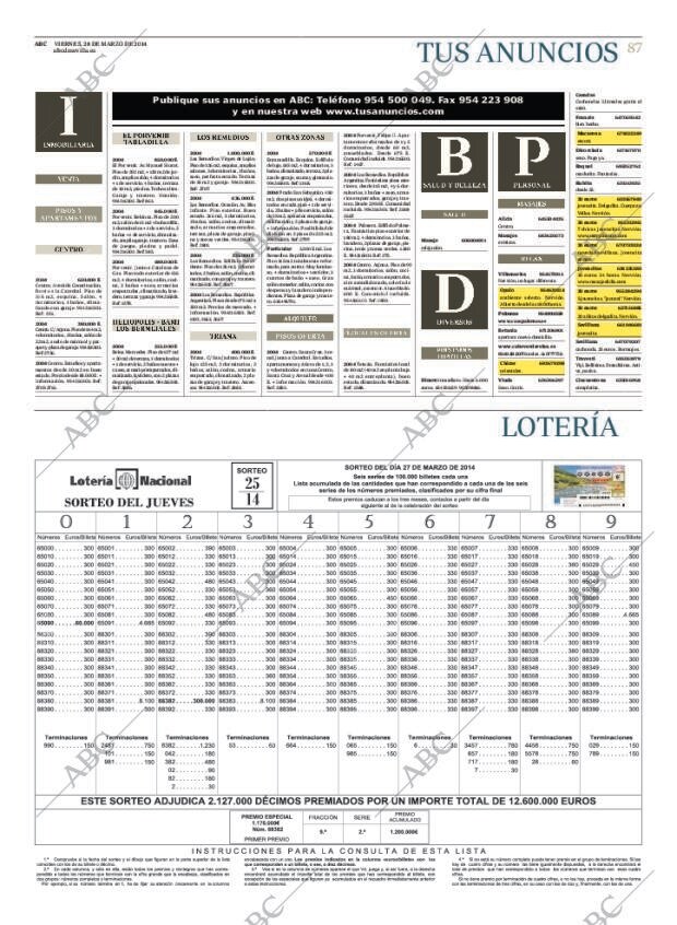 ABC SEVILLA 28-03-2014 página 87