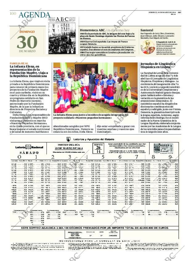 ABC MADRID 30-03-2014 página 100