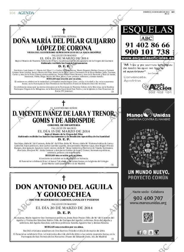 ABC MADRID 30-03-2014 página 104