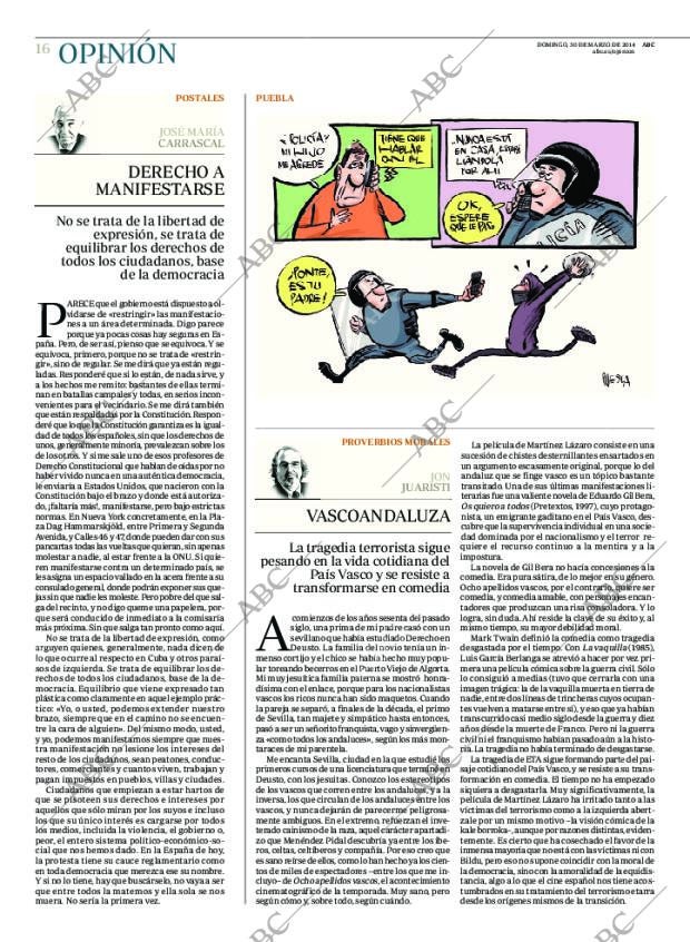 ABC MADRID 30-03-2014 página 16
