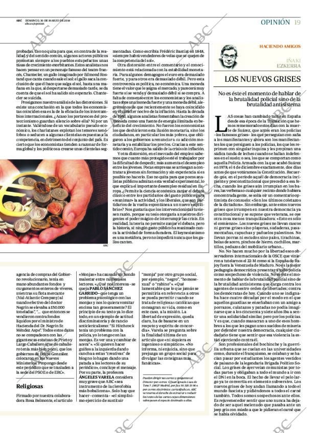 ABC MADRID 30-03-2014 página 19