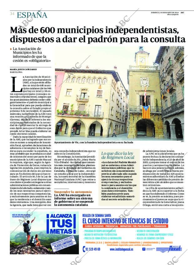 ABC MADRID 30-03-2014 página 34