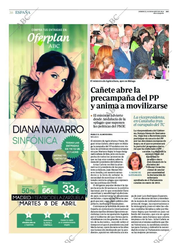 ABC MADRID 30-03-2014 página 38