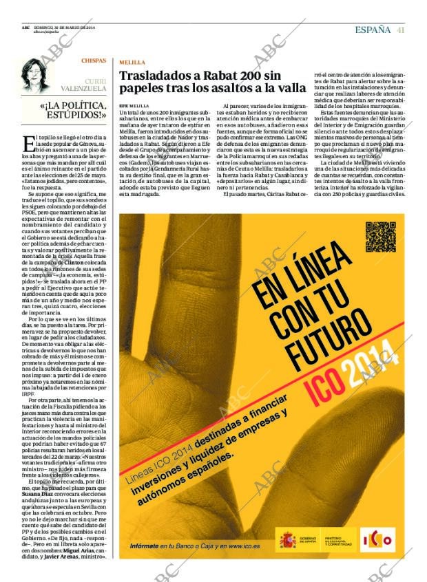 ABC MADRID 30-03-2014 página 41
