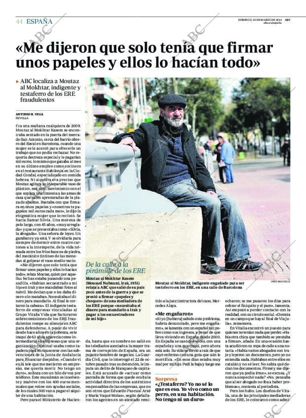 ABC MADRID 30-03-2014 página 44