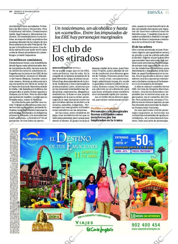 ABC MADRID 30-03-2014 página 45