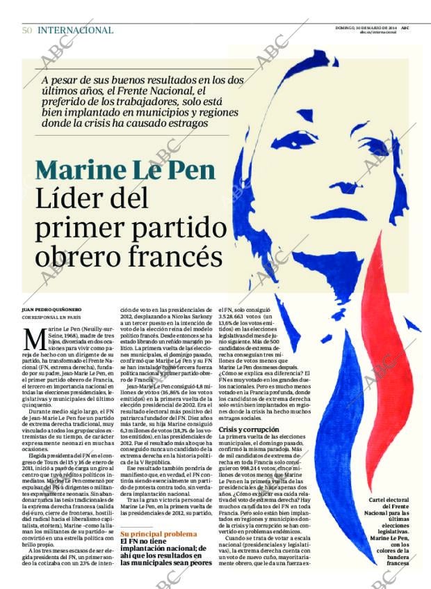 ABC MADRID 30-03-2014 página 50